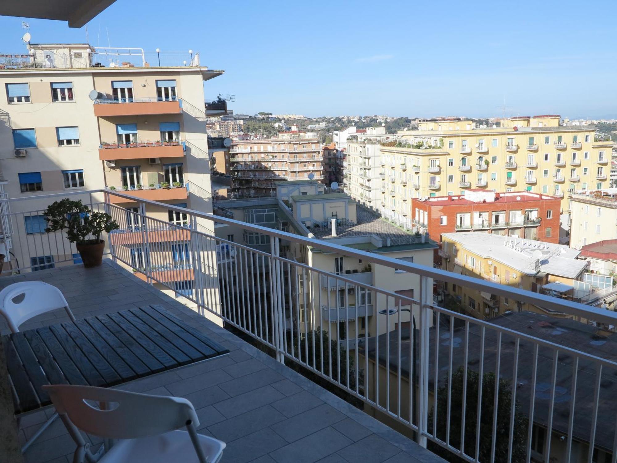 New Panoramic Apartment - Half Way Center-Vomero District Nápoles Exterior foto